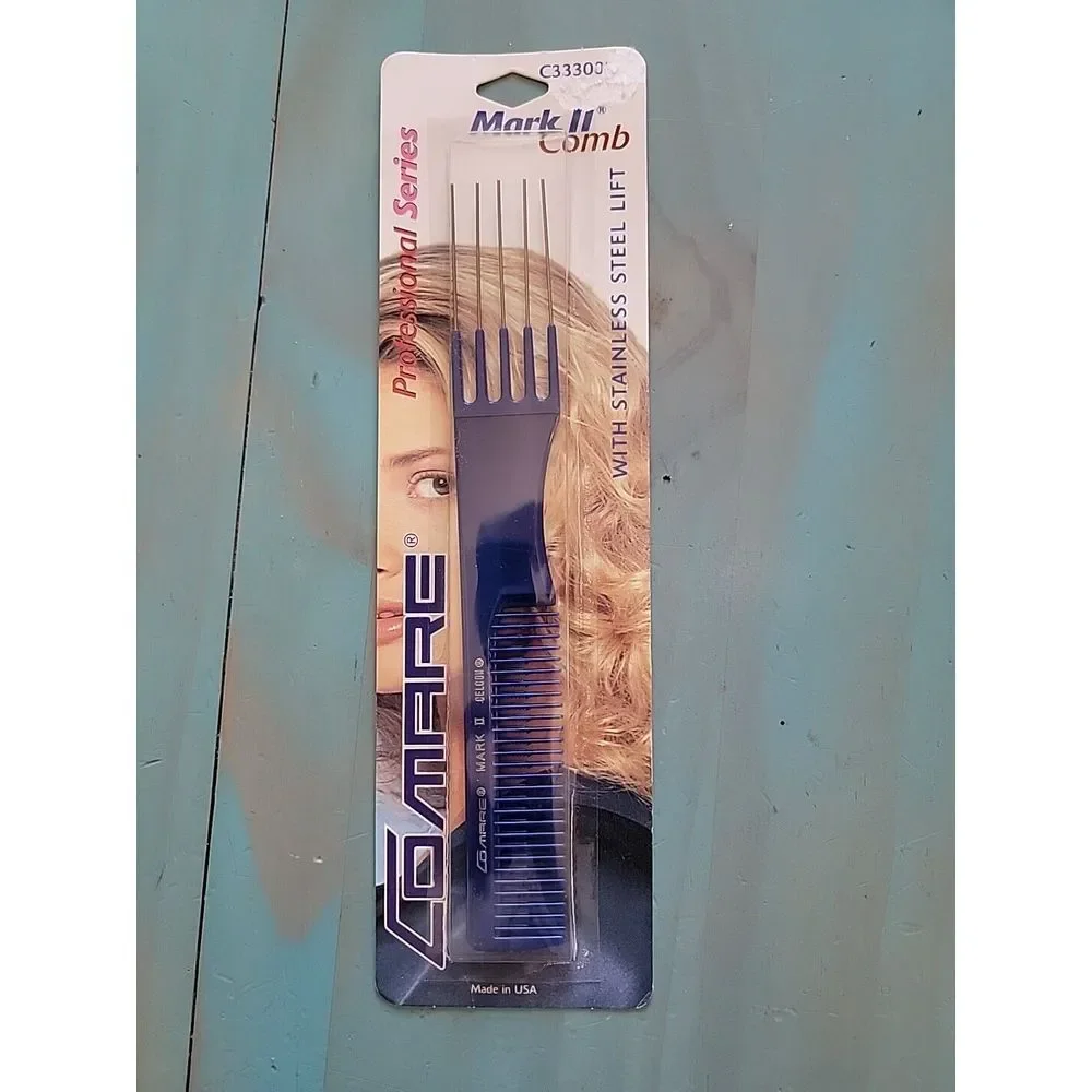 Brand New Comare Mark II Comb Vintage New in Package‎ Afro Pick 1990s OS Hair